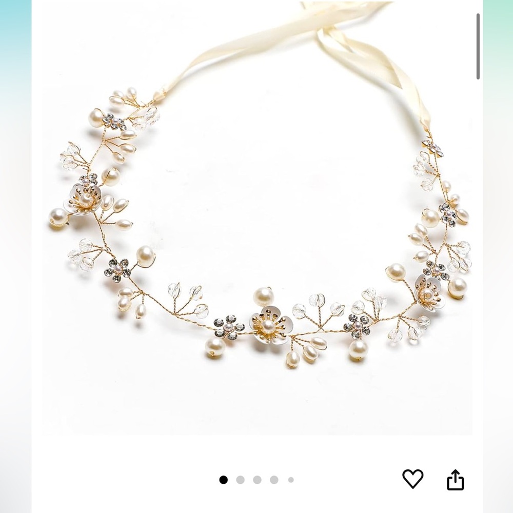 Flower girl headbands x3